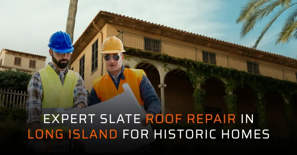 Our Expert Approach to Slate Roof Repair in Long Island’s Historic Homes 1 Slate Roof Repair