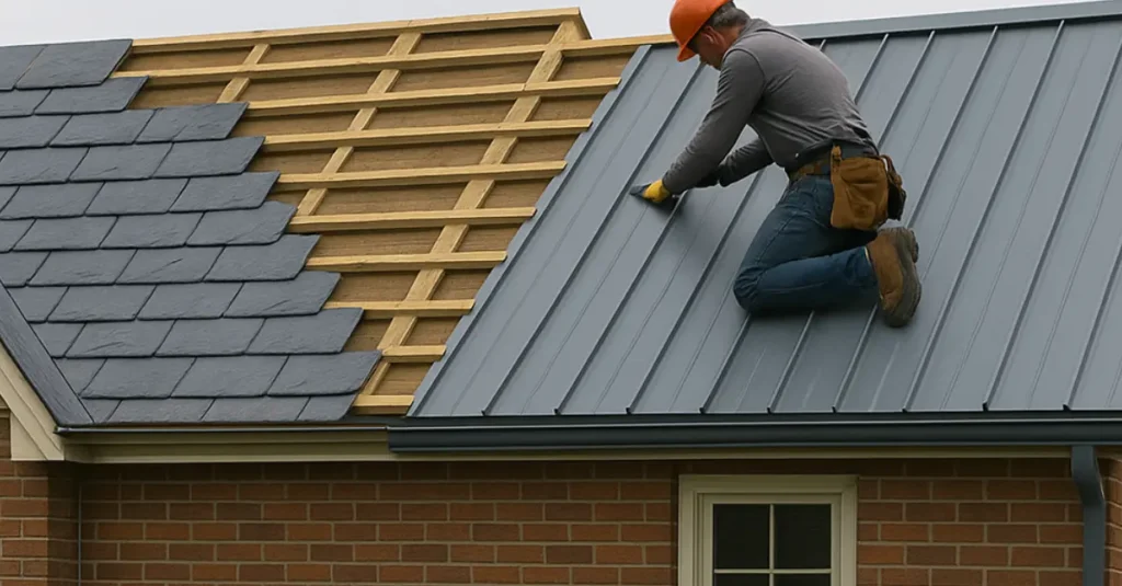 metal roof