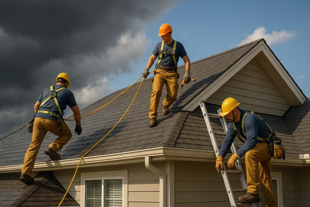 Our Safety Standards: Protecting Homes and Crews on Every Job 2 Roofing Safety