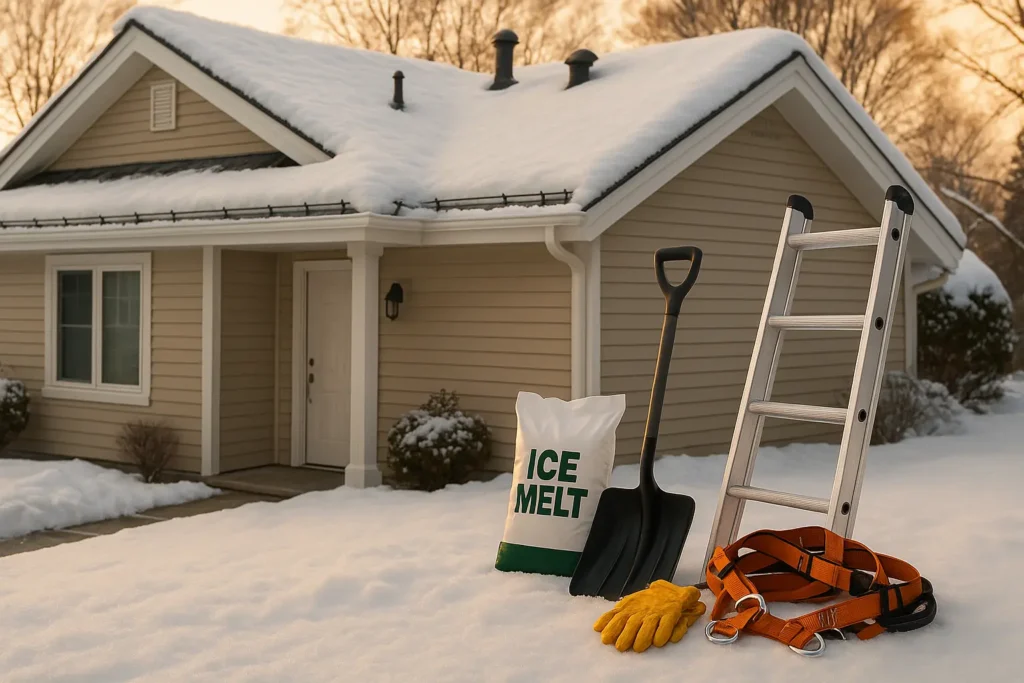 How to Protect Your Roof From Winter Ice Dams 3 Roof Safety