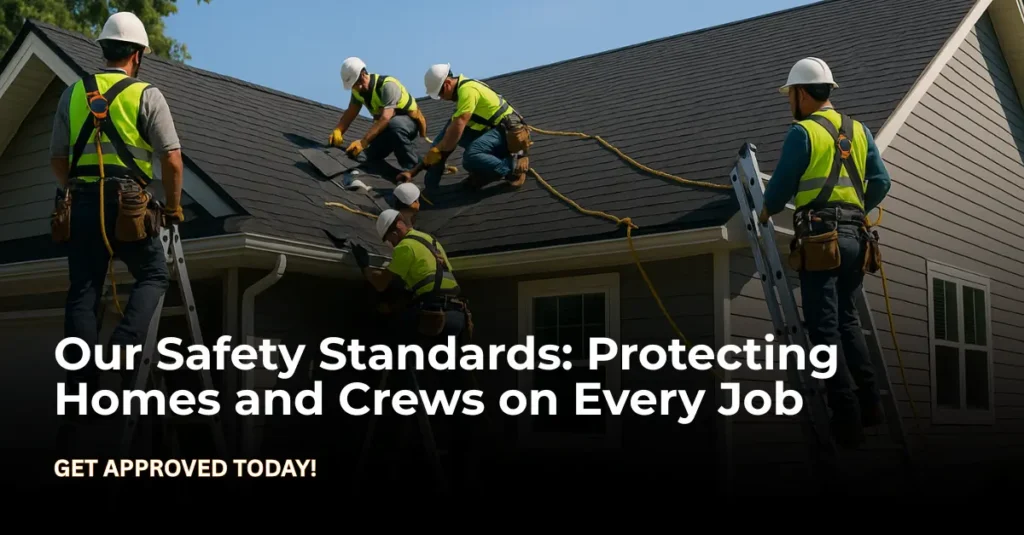 Our Safety Standards: Protecting Homes and Crews on Every Job 1 Roofing Safety