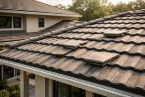 Slipping Tile Roofs