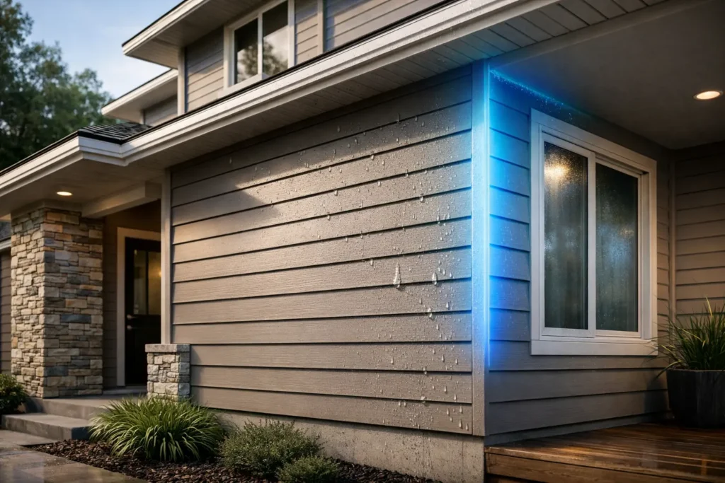 House Siding Prevents Moisture