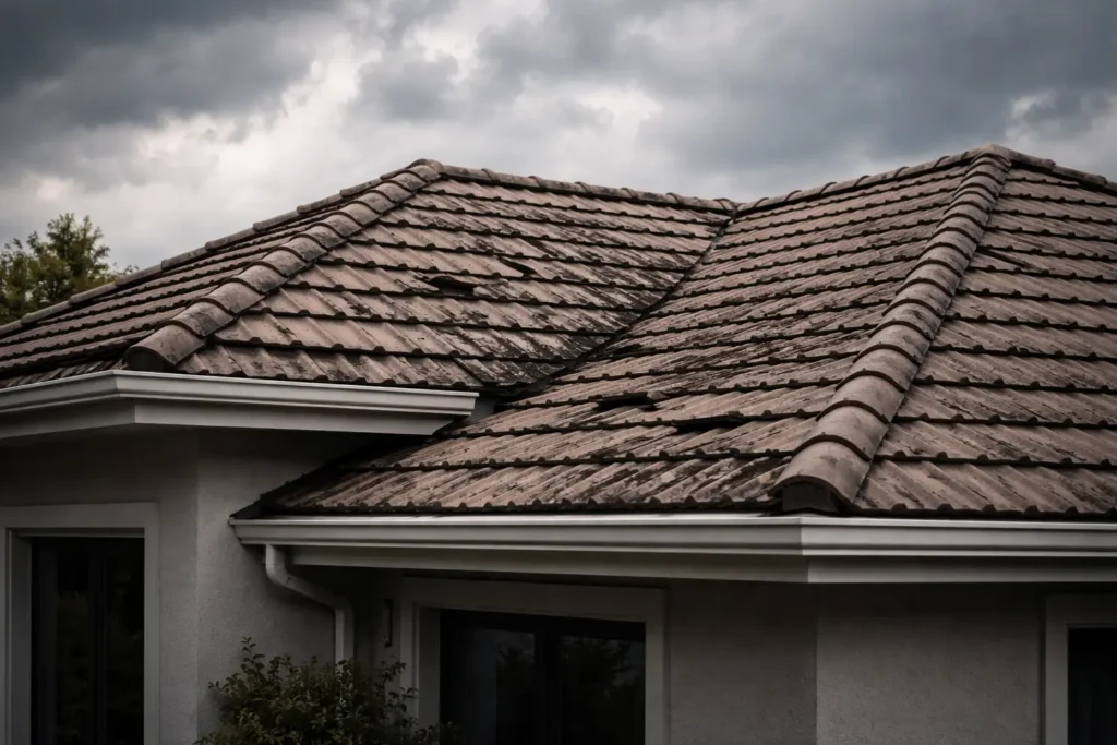 Slipping Tile Roofs
